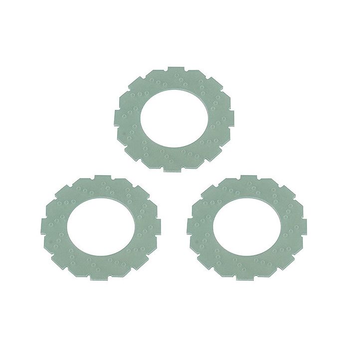 Team Associated FT Octalock Fibreglass Slipper Pads 19mm (AS72027) Team Associated FT Octalock Fibreglass Slipper Pads 19mm (AS72027)