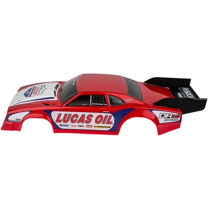 Team Associated DR10 Pro Reakt Lucas Oil Drag Body Shell (AS72033) Team Associated DR10 Pro Reakt Lucas Oil Drag Body Shell (AS72033)