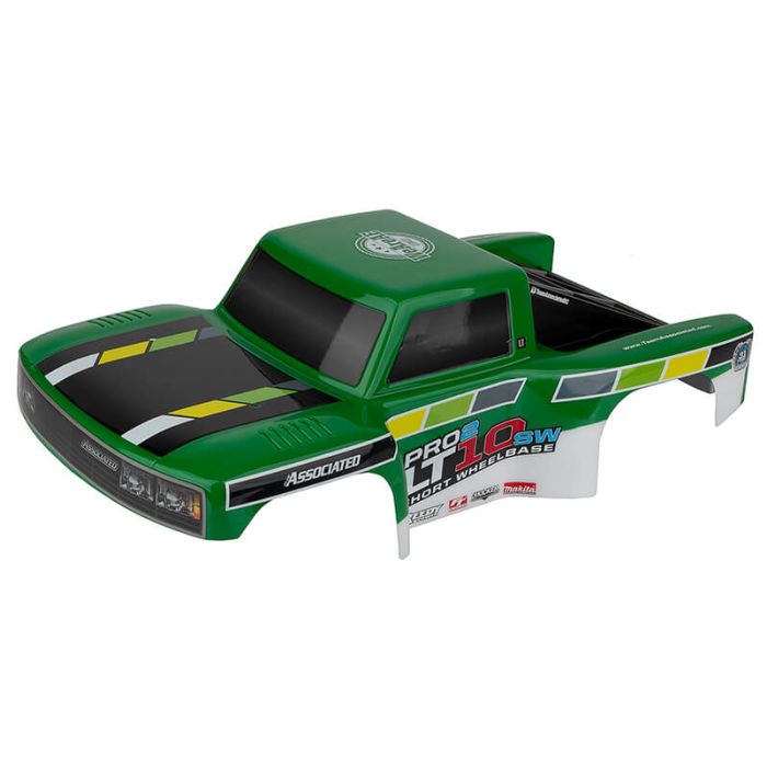 Team Associated Pro2 Lt10Sw Truck Body Green (AS72120) Team Associated Pro2 Lt10Sw Truck Body Green (AS72120)