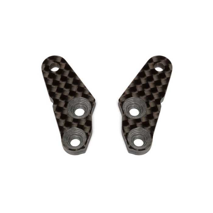 Team Associated RC8B3 FT Steering Block Arms + 2 Degrees - Graphite (Pr) (AS81064) Team Associated RC8B3 FT Steering Block Arms + 2 Degrees - Graphite (Pr) (AS81064)