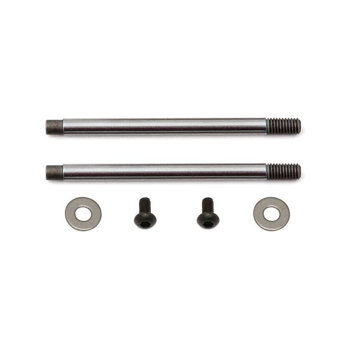 Team Associated FT 3X23 Shock ShaFT V2, Chrome (AS91618) Team Associated FT 3X23 Shock ShaFT V2, Chrome (AS91618)