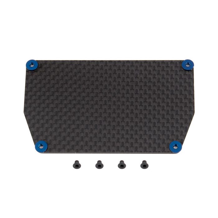 Team Associated B6/B6.1 FT Graphite Esc Plate (AS91754) Team Associated B6/B6.1 FT Graphite Esc Plate (AS91754)