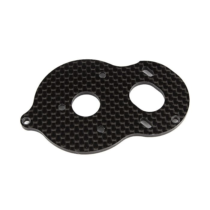 Team Associated B6.1 FT Carbon Fibre Standup Motor Plate (AS91787) Team Associated B6.1 FT Carbon Fibre Standup Motor Plate (AS91787)