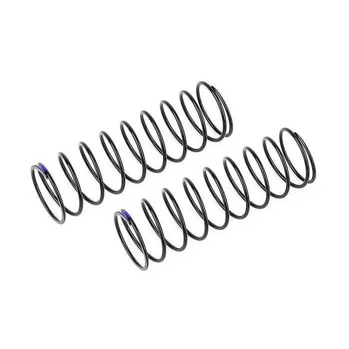 Team Associated 13mm Rear Shock Springs Blue 2.2Lb/In, L61, 10.0T, 1.2D (AS91950)