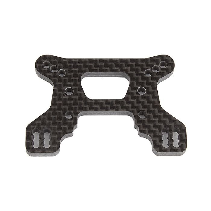 Team Associated RC10B74.1 Front Shock Tower 23mm Carbon (AS92265) Team Associated RC10B74.1 Front Shock Tower 23mm Carbon (AS92265)