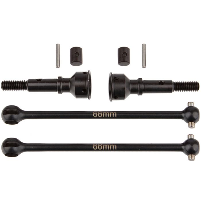 Team Associated RC10B74.1 Rear Cva Set 66mm (AS92299) Team Associated RC10B74.1 Rear Cva Set 66mm (AS92299)
