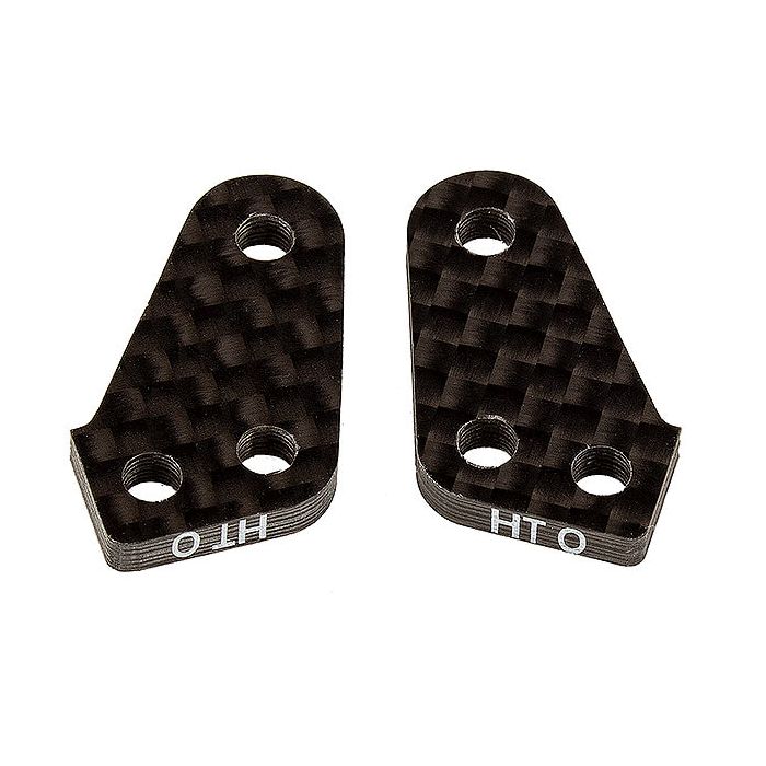 Team Associated B74 FT Carbon Fibre Steering Block Arms Ht0 (AS92305) Team Associated B74 FT Carbon Fibre Steering Block Arms Ht0 (AS92305)