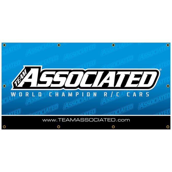 Team Associated Vinyl Banner 60 X 30 (AS97082) Team Associated Vinyl Banner 60 X 30 (AS97082)