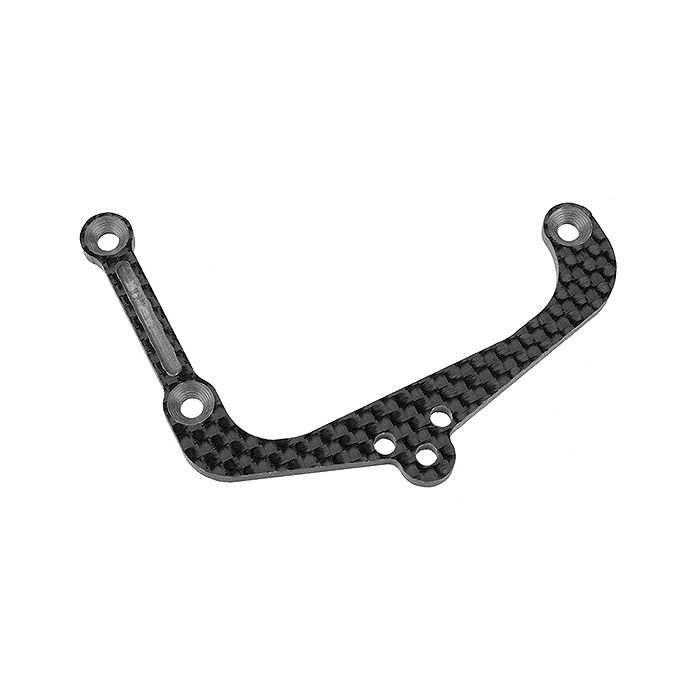 Corally Rear Pod Upper Plate SSx12 Graphite 2.5mm 1 Pc (C-00100-006) Corally Rear Pod Upper Plate SSx12 Graphite 2.5mm 1 Pc (C-00100-006)