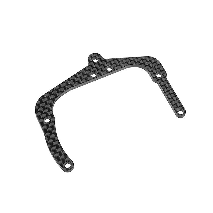 Corally Rear Pod Upper Plate FSx10 Graphite 2.5mm 1 Pc (C-00120-002) Corally Rear Pod Upper Plate FSx10 Graphite 2.5mm 1 Pc (C-00120-002)