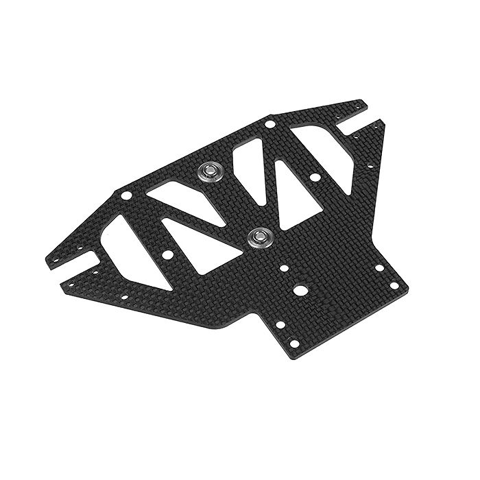 Corally Front Lower Suspension Plate SSx8R 3K Carbon Spherical Ball (2) Included 1 Pc (C-00130-006) Corally Front Lower Suspension Plate SSx8R 3K Carbon Spherical Ball (2) Included 1 Pc (C-00130-006)