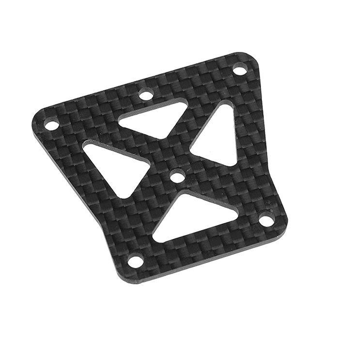 Corally Front Upper Steering Deck Graphite 2mm 1 Pc (C-00140-014)