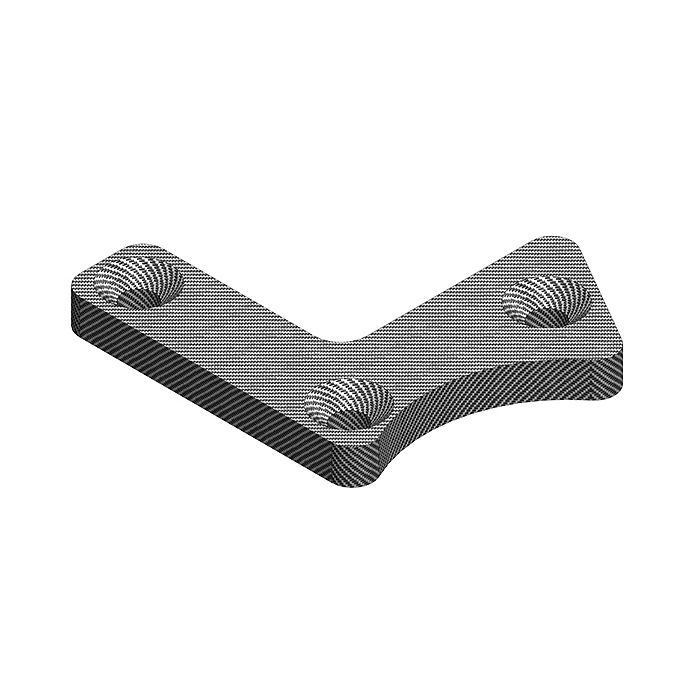 Corally Suspension Arm Stiffener B Lower Front Right Graphite 3mm 1Pc (C-00180-235) Corally Suspension Arm Stiffener B Lower Front Right Graphite 3mm 1Pc (C-00180-235)