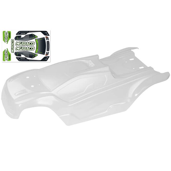Corally Polycarbonate Body Muraco Xp 6S Clear Cut 1 Pc (C-00180-706) Corally Polycarbonate Body Muraco Xp 6S Clear Cut 1 Pc (C-00180-706)