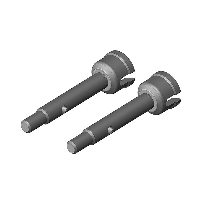 Corally Wheel Shaft Rear Steel 2 Pcs (C-00250-069) Corally Wheel Shaft Rear Steel 2 Pcs (C-00250-069)