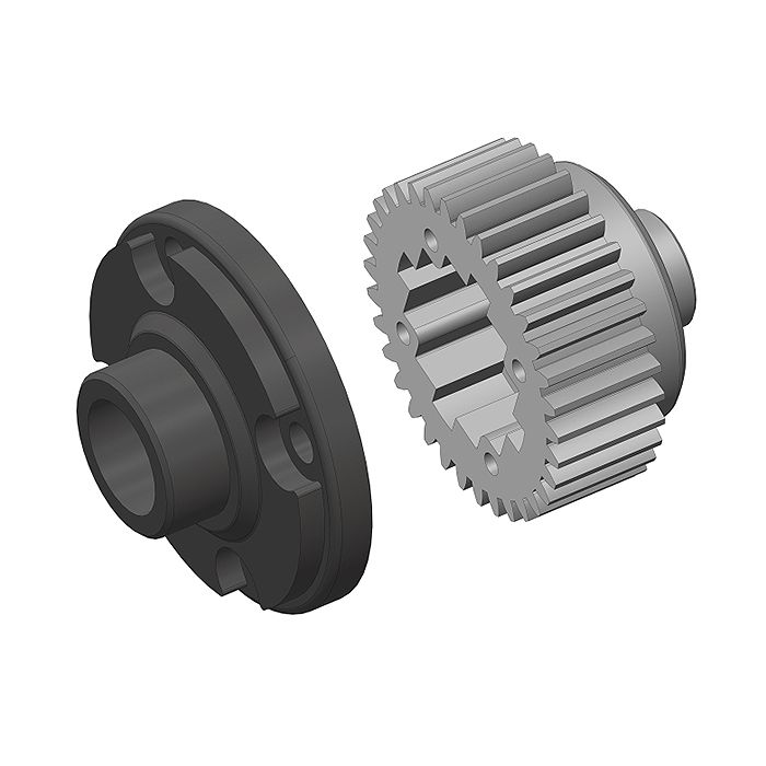 Corally Diff Gear Metal Diff Gear Cover Composite 1 Set (C-00250-071) Corally Diff Gear Metal Diff Gear Cover Composite 1 Set (C-00250-071)