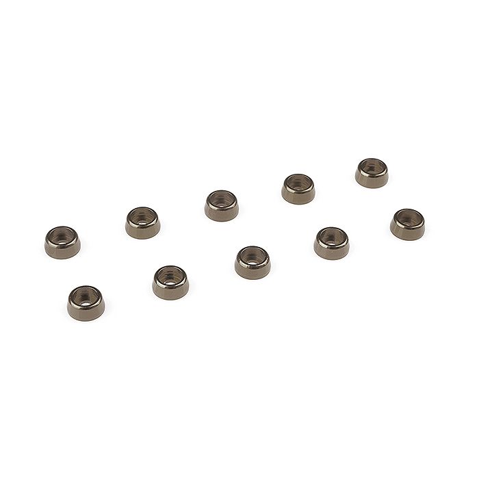 Corally Aluminium Washer For M2 Socket Head Screws Od=6mm Gun Metal 10Pcs (C-31253) Corally Aluminium Washer For M2 Socket Head Screws Od=6mm Gun Metal 10Pcs (C-31253)