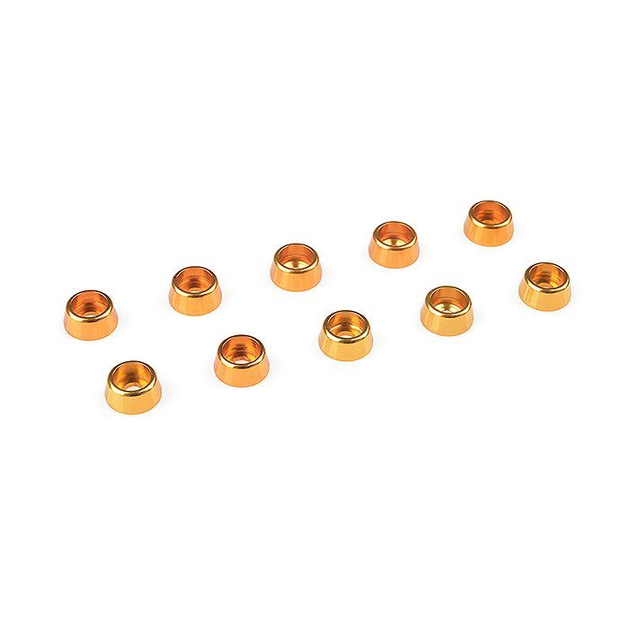 Corally Aluminium Washer For M2.5 Socket Head Screws Od=7mm Gold 10Pcs (C-31260) Corally Aluminium Washer For M2.5 Socket Head Screws Od=7mm Gold 10Pcs (C-31260)