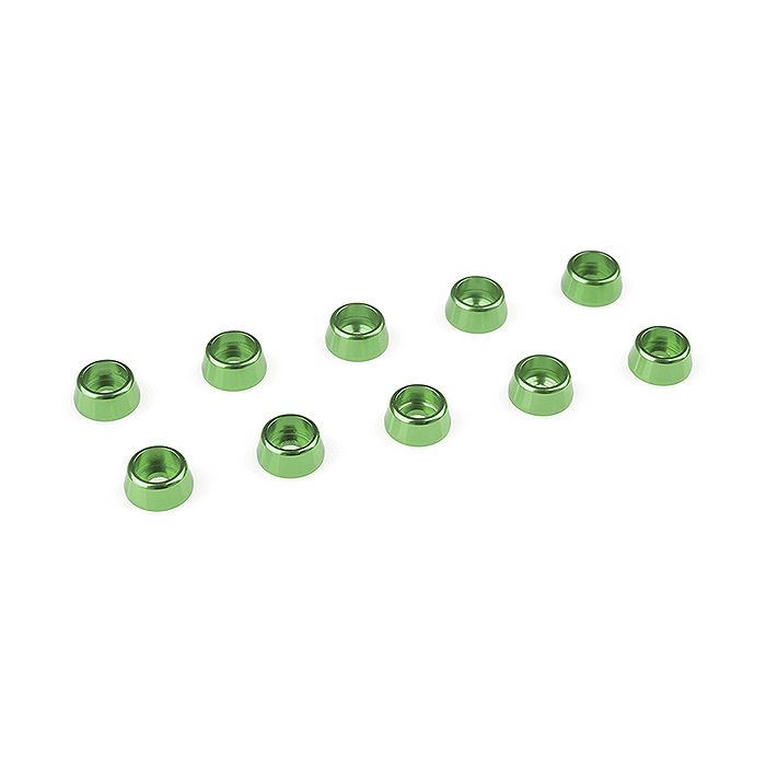 Corally Aluminium Washer For M2.5 Socket Head Screws Od=7mm Green 10Pcs (C-31261) Corally Aluminium Washer For M2.5 Socket Head Screws Od=7mm Green 10Pcs (C-31261)