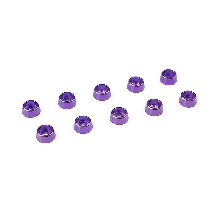 Corally Aluminium Washer For M2.5 Socket Head Screws Od=7mm Purple 10Pcs (C-31262) Corally Aluminium Washer For M2.5 Socket Head Screws Od=7mm Purple 10Pcs (C-31262)