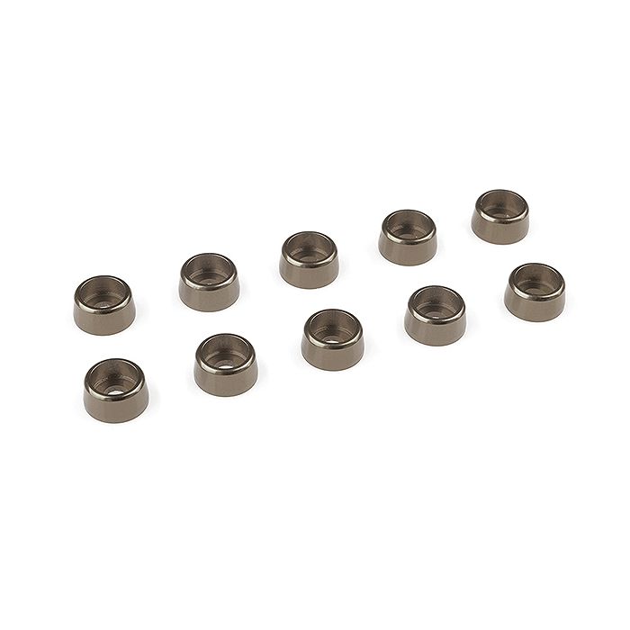 Corally Aluminium Washer For M3 Socket Head Screws Od=8mm Gun Metal 10Pcs (C-31273) Corally Aluminium Washer For M3 Socket Head Screws Od=8mm Gun Metal 10Pcs (C-31273)