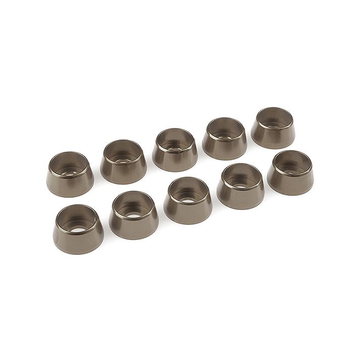 Corally Aluminium Washer For M5 Socket Head Screws Od=12mm Gun Metal 10Pcs (C-31293) Corally Aluminium Washer For M5 Socket Head Screws Od=12mm Gun Metal 10Pcs (C-31293)