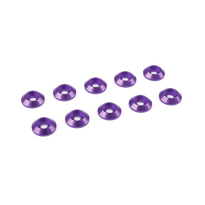 Corally Aluminium Washer For M3 Button Head Screws Od=10mm Purple 10Pcs (C-31302) Corally Aluminium Washer For M3 Button Head Screws Od=10mm Purple 10Pcs (C-31302)