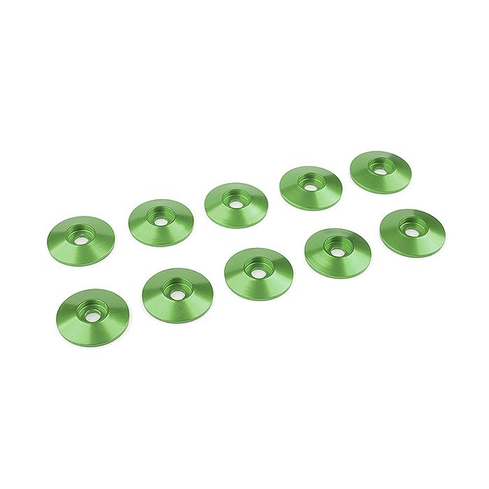 Corally Aluminium Washer For M3 Button Head Screws Od=15mm Green 10Pcs (C-31311) Corally Aluminium Washer For M3 Button Head Screws Od=15mm Green 10Pcs (C-31311)