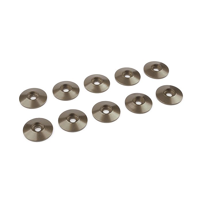 Corally Aluminium Washer For M3 Button Head Screws Od=15mm Gun Metal 10Pcs (C-31313) Corally Aluminium Washer For M3 Button Head Screws Od=15mm Gun Metal 10Pcs (C-31313)