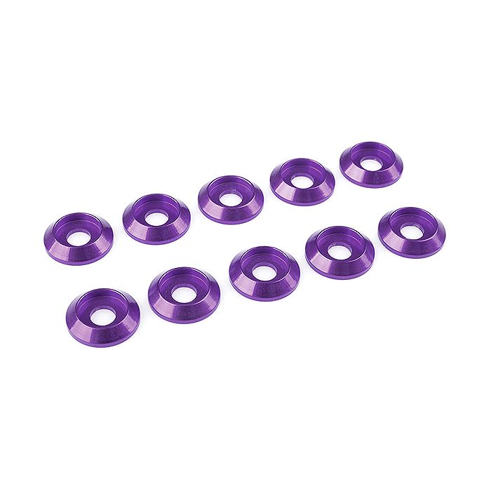 Corally Aluminium Washer For M4 Button Head Screws Od=12mm Purple 10Pcs (C-31322) Corally Aluminium Washer For M4 Button Head Screws Od=12mm Purple 10Pcs (C-31322)