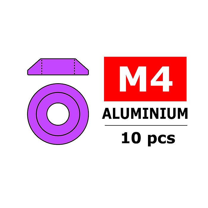 Corally Aluminium Washer For M4 Button Head Screws O (C-3211-40-2) Corally Aluminium Washer For M4 Button Head Screws O (C-3211-40-2)