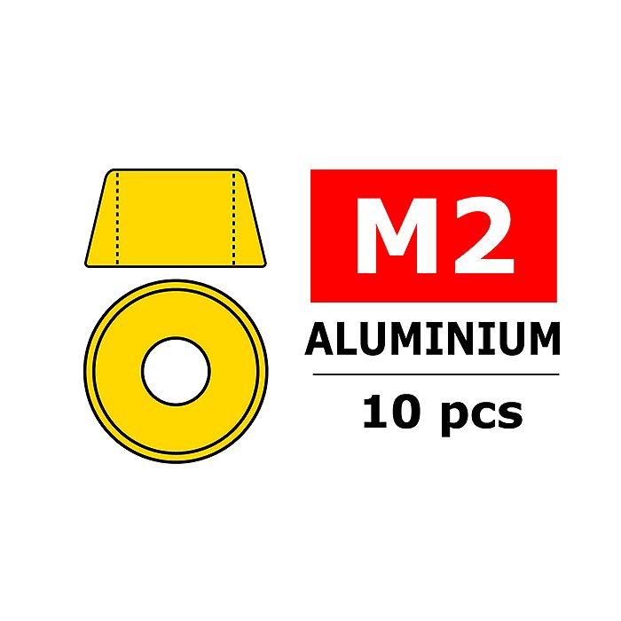 Corally Aluminium Washer For M2 Socket Head Screws O (C-3214-20-0) Corally Aluminium Washer For M2 Socket Head Screws O (C-3214-20-0)