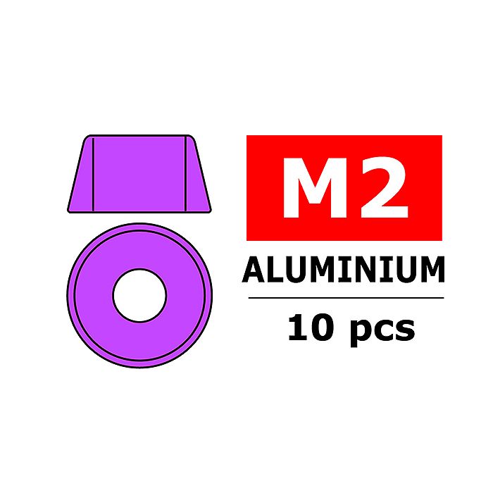 Corally Aluminium Washer For M2 Socket Head Screws O (C-3214-20-2) Corally Aluminium Washer For M2 Socket Head Screws O (C-3214-20-2)