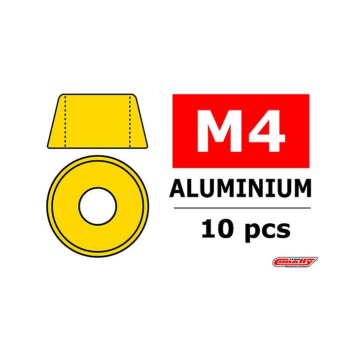 Corally Aluminium Washer For M4 Socket Head Screws O (C-3214-40-0) Corally Aluminium Washer For M4 Socket Head Screws O (C-3214-40-0)