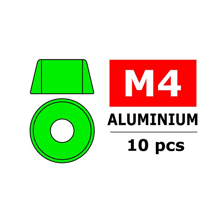Corally Aluminium Washer For M4 Socket Head Screws O (C-3214-40-1) Corally Aluminium Washer For M4 Socket Head Screws O (C-3214-40-1)