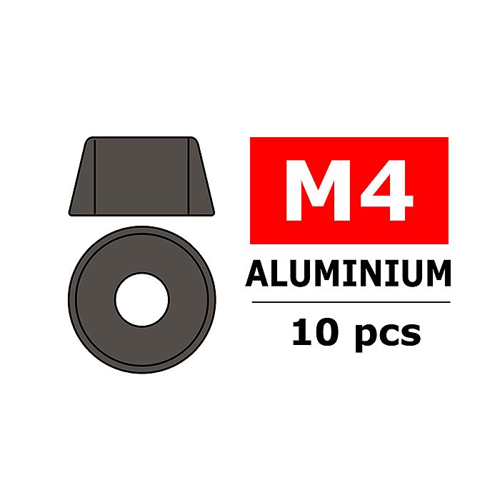Corally Aluminium Washer For M4 Socket Head Screws O (C-3214-40-3) Corally Aluminium Washer For M4 Socket Head Screws O (C-3214-40-3)