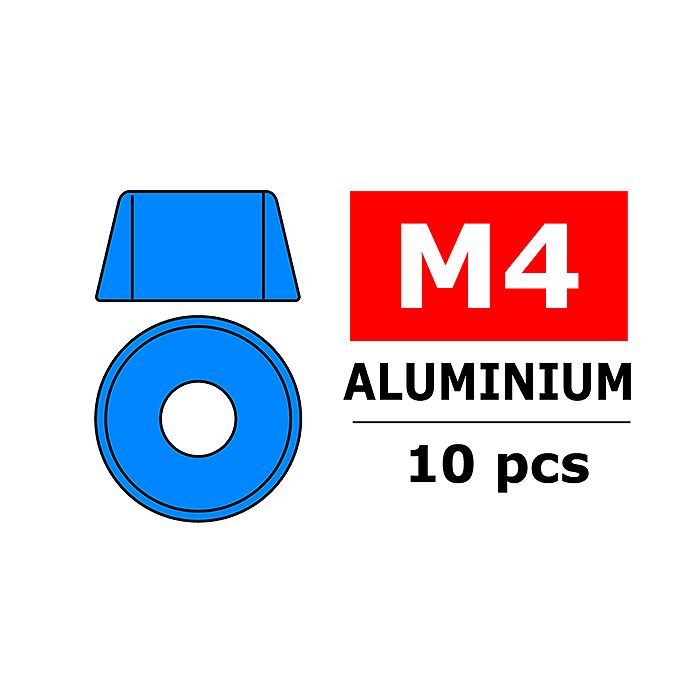 Corally Aluminium Washer For M4 Socket Head Screws O (C-3214-40-4) Corally Aluminium Washer For M4 Socket Head Screws O (C-3214-40-4)