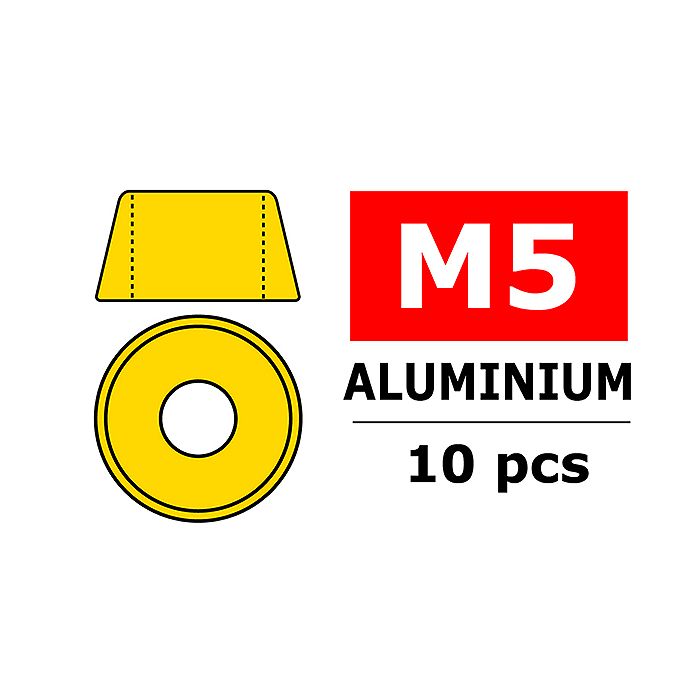Corally Aluminium Washer For M5 Socket Head Screws O (C-3214-50-0) Corally Aluminium Washer For M5 Socket Head Screws O (C-3214-50-0)