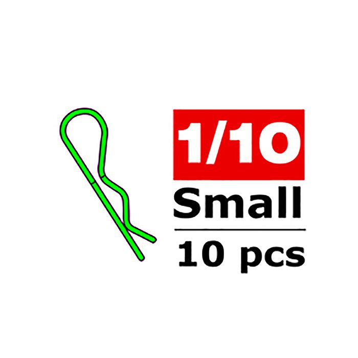 Corally Body Clips 45 Bent Small Green 10 Pcs (C-35100) Corally Body Clips 45 Bent Small Green 10 Pcs (C-35100)