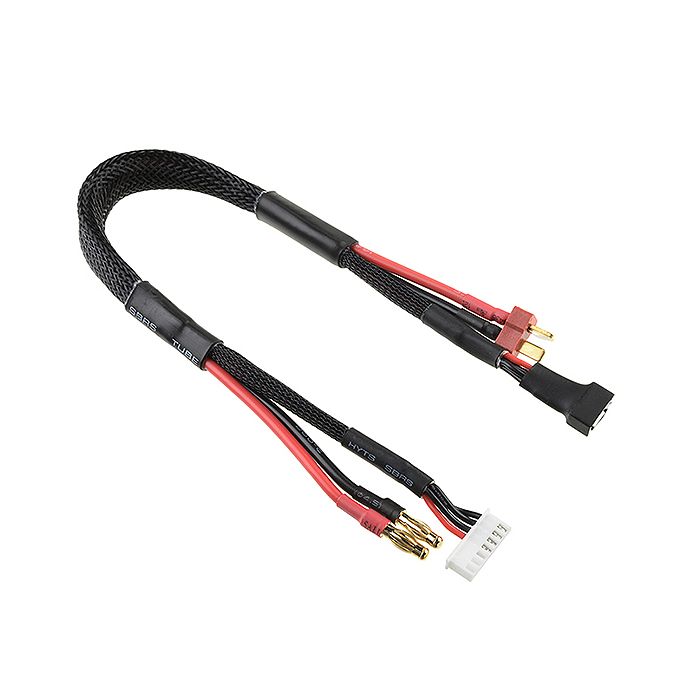 Corally Charge/Balance Lead Tplug 3S Charger 6S Xh Connector - 3S Xh Connector 14Awg Ultra V+ Wire (C-50282) Corally Charge/Balance Lead Tplug 3S Charger 6S Xh Connector - 3S Xh Connector 14Awg Ultra V+ Wire (C-50282)