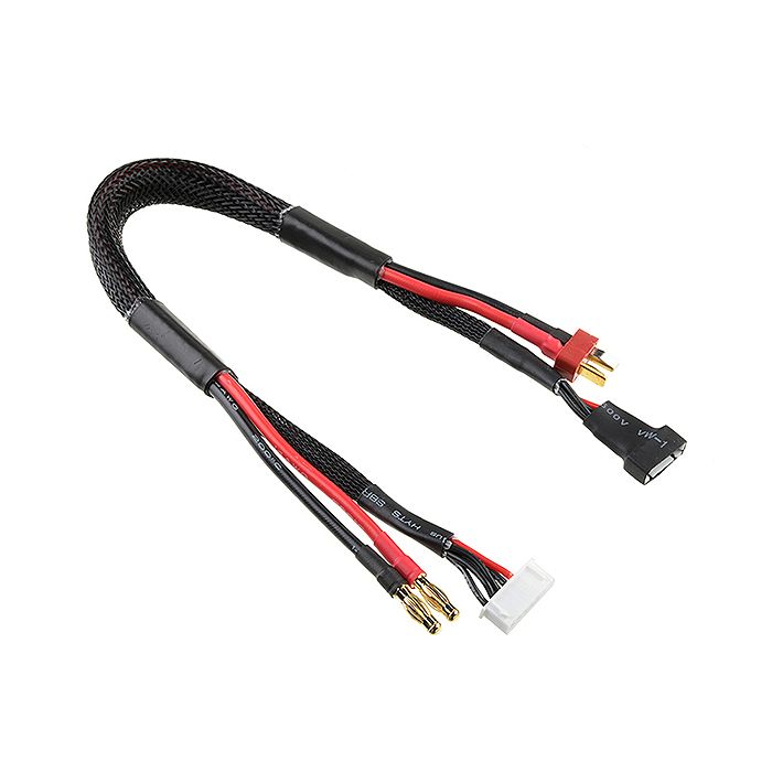 Corally Charge/Balance Lead Tplug 4S Charger 6S Xh Connector - 4S Xh Connector 14Awg Ultra V+ Wire (C-50283) Corally Charge/Balance Lead Tplug 4S Charger 6S Xh Connector - 4S Xh Connector 14Awg Ultra V+ Wire (C-50283)