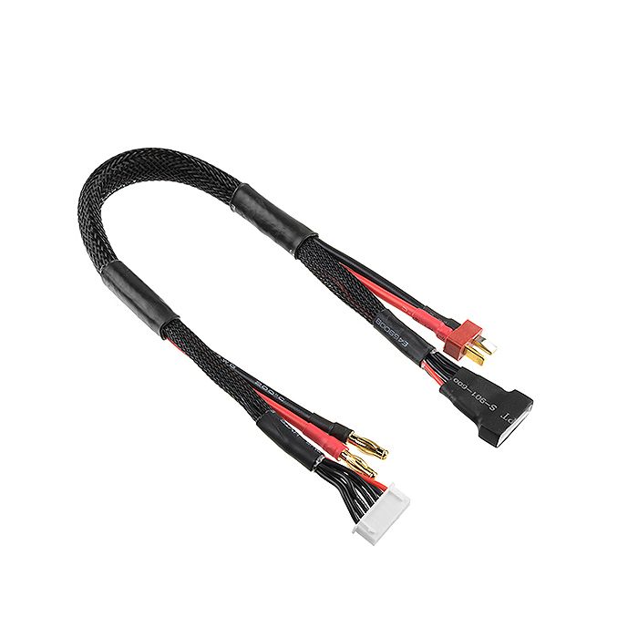Corally Charge/Balance Lead Tplug 6S Charger 6S Xh Connector - 6S Xh Connector 14Awg Ultra V+ Wire (C-50284) Corally Charge/Balance Lead Tplug 6S Charger 6S Xh Connector - 6S Xh Connector 14Awg Ultra V+ Wire (C-50284)