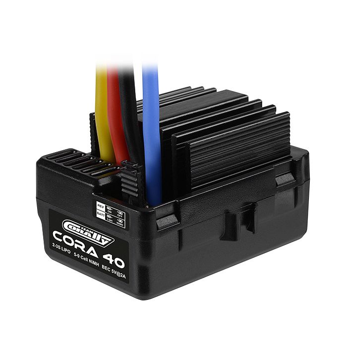 Corally Speed Controller Cora 40 Brushed 2-3S (C-54001) Corally Speed Controller Cora 40 Brushed 2-3S (C-54001)
