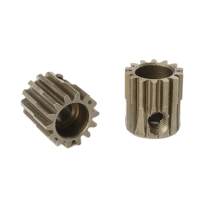Corally 48 Dp Pinion Short Hardened Steel 14 Teeth Shaft Dia. 3.17mm (C-71414)
