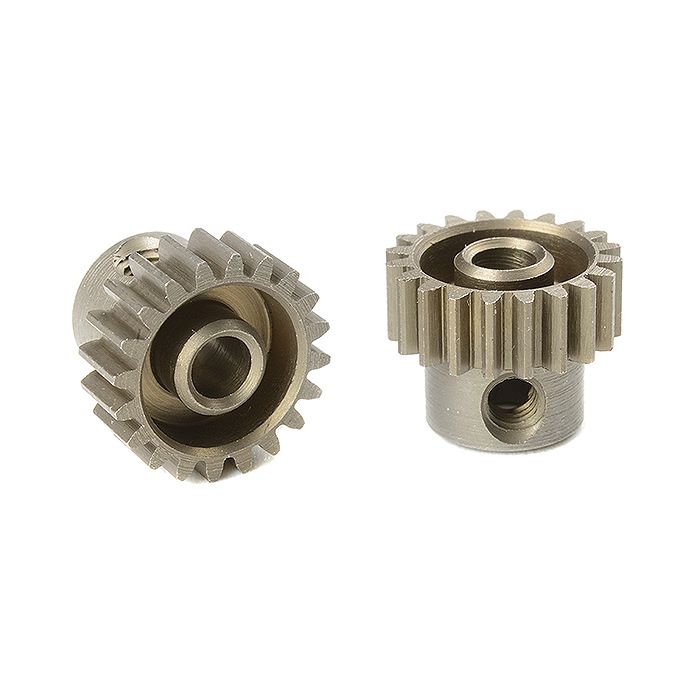 Corally 48 Dp Pinion Short Hardened Steel 20 Teeth Shaft Dia. 3.17mm (C-71420) Corally 48 Dp Pinion Short Hardened Steel 20 Teeth Shaft Dia. 3.17mm (C-71420)