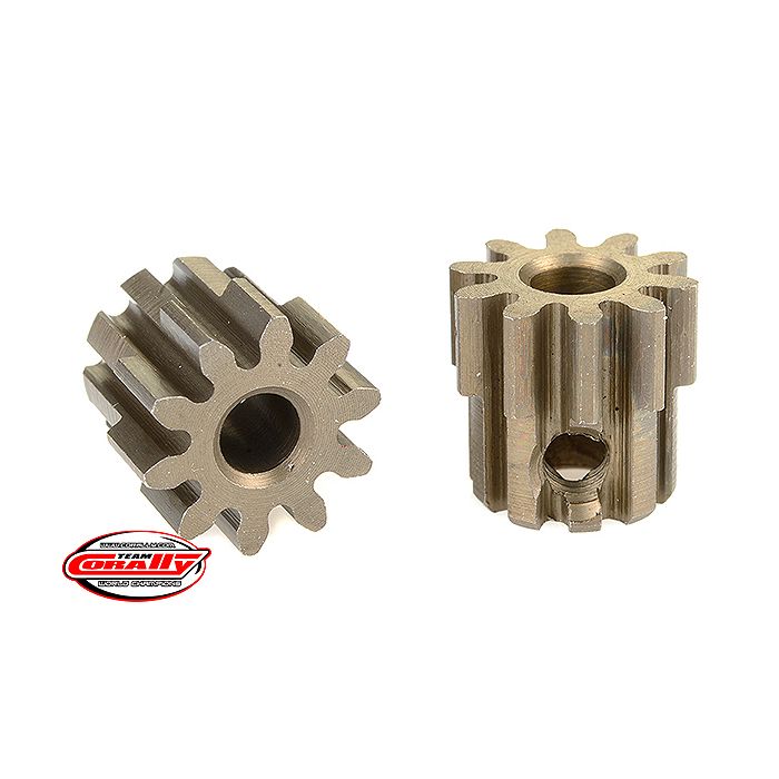 Corally 32 Dp Pinion Short Hardened Steel 10 Teeth Shaft Dia. 3.17mm (C-71510) Corally 32 Dp Pinion Short Hardened Steel 10 Teeth Shaft Dia. 3.17mm (C-71510)
