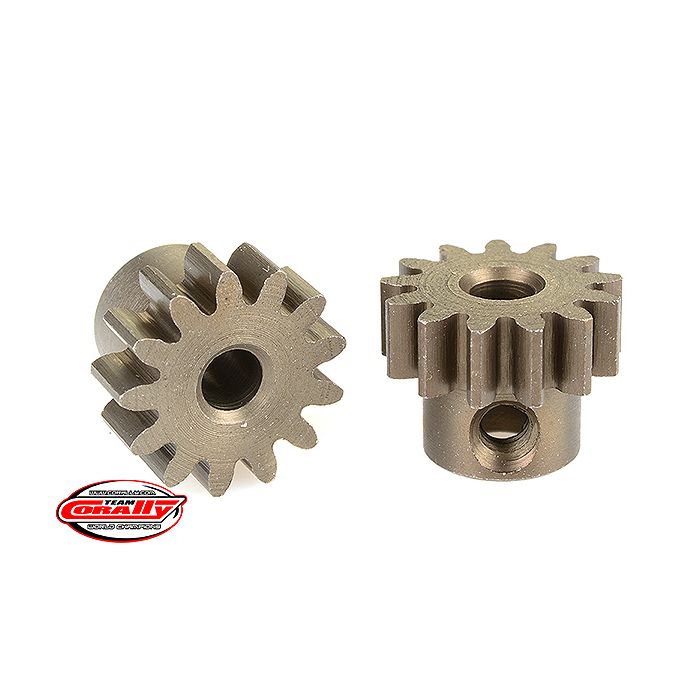 Corally 32 Dp Pinion Short Hardened Steel 13 Teeth Shaft Dia. 3.17mm (C-71513) Corally 32 Dp Pinion Short Hardened Steel 13 Teeth Shaft Dia. 3.17mm (C-71513)