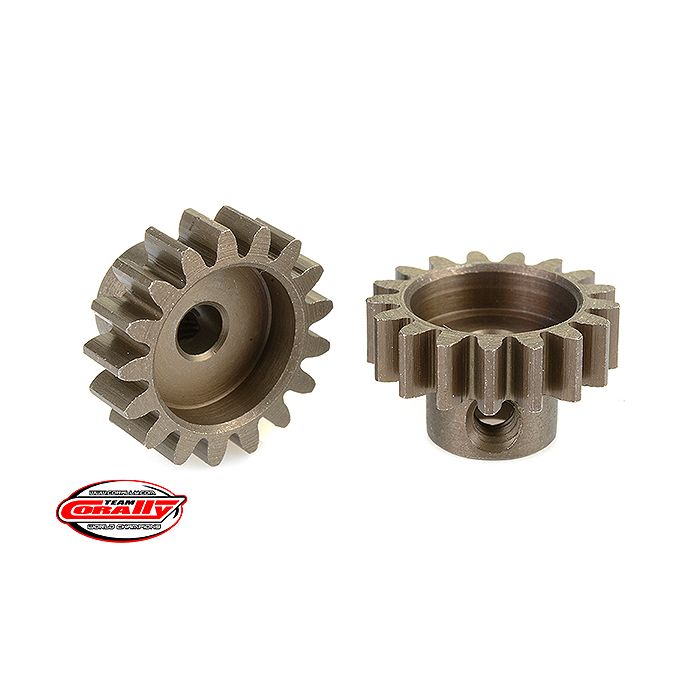 Corally 32 Dp Pinion Short Hardened Steel 17 Teeth Shaft Dia. 3.17mm (C-71517) Corally 32 Dp Pinion Short Hardened Steel 17 Teeth Shaft Dia. 3.17mm (C-71517)
