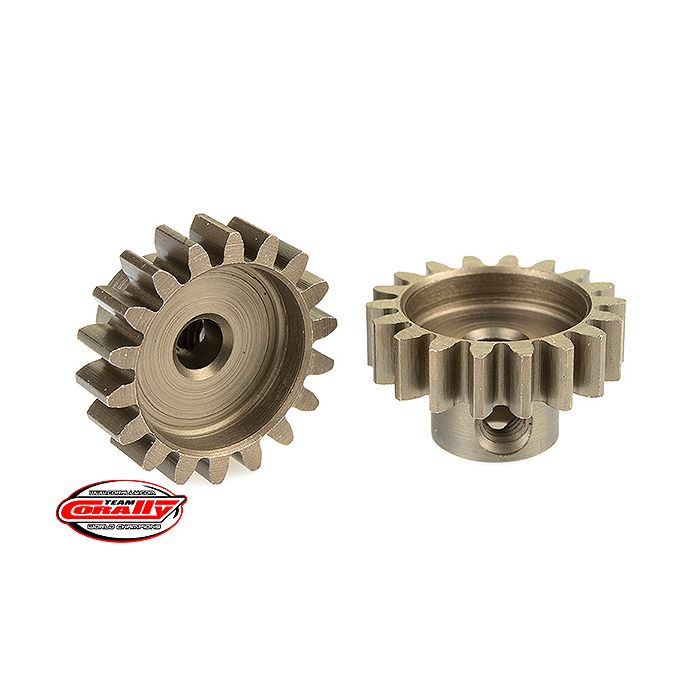 Corally 32 Dp Pinion Short Hardened Steel 18 Teeth Shaft Dia. 3.17mm (C-71518) Corally 32 Dp Pinion Short Hardened Steel 18 Teeth Shaft Dia. 3.17mm (C-71518)