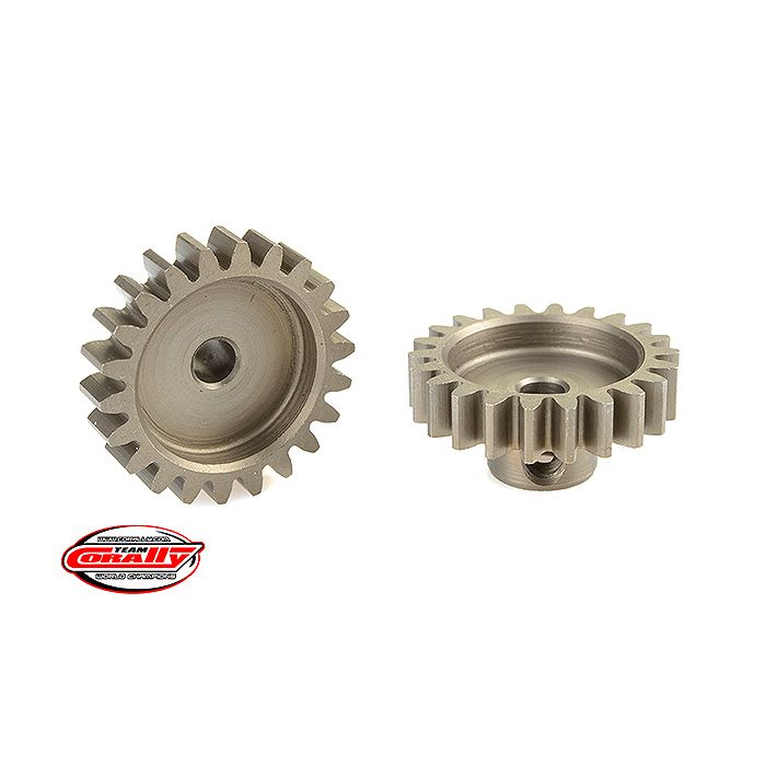 Corally 32 Dp Pinion Short Hardened Steel 22 Teeth Shaft Dia. 3.17mm (C-71522) Corally 32 Dp Pinion Short Hardened Steel 22 Teeth Shaft Dia. 3.17mm (C-71522)